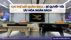 Chi phí mở quán bida