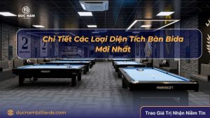 Diện Tích Bàn Bida