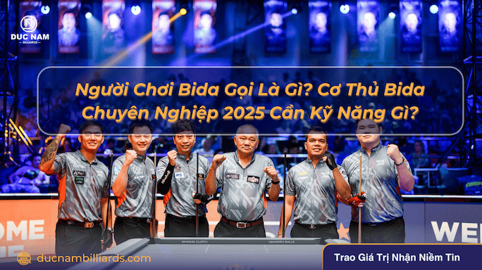 Người chơi bida gọi là gì?