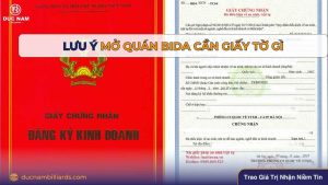Mở quán bida cần giấy tờ gì