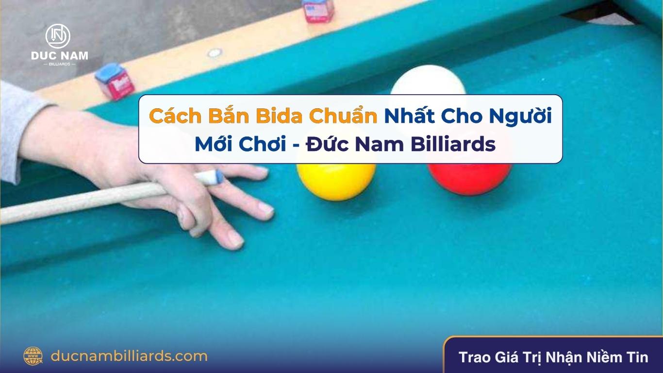 Cách bắn bida chuẩn nhất cho người mới - Đức Nam Billiards